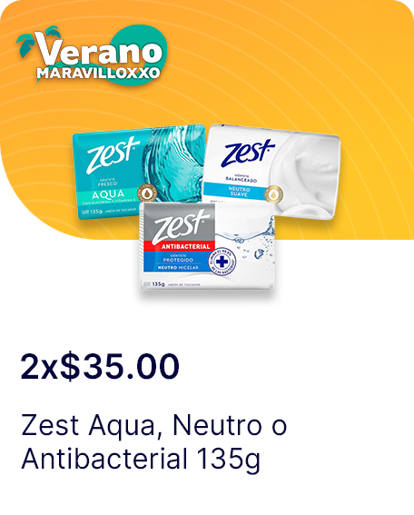Zest Aqua o Neutro o Antibacterial 135g