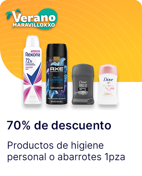 Productos de higiene personal o abarrotes 1pza