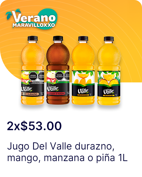 Jugo Del Valle durazno o mango o manzana o pina 1L