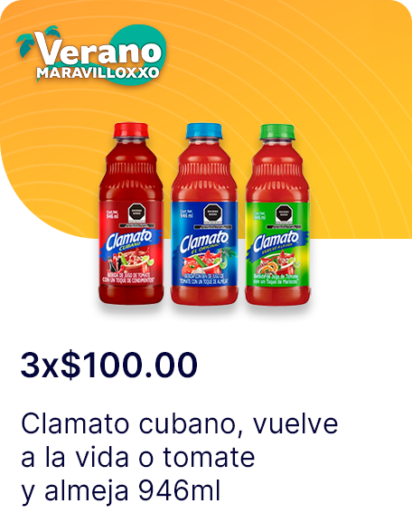 Clamato cubao o vuelve a la vida o tomate y almeja 946ml