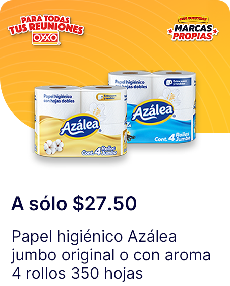 Papel higienico Azalea original o con aroma 4 rollos 350 hojas