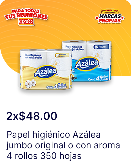 Papel higienico Azalea original o con aroma 4 rollos 350 hojas