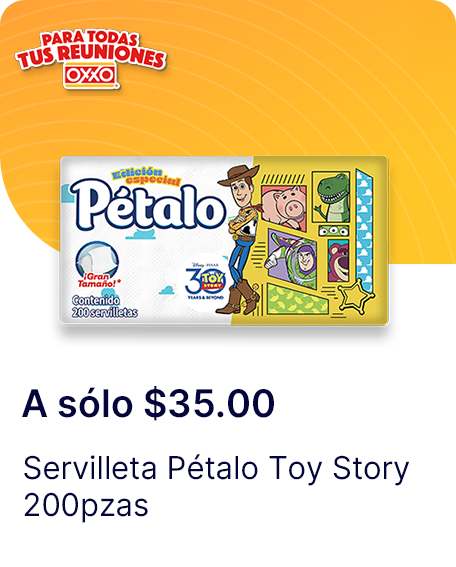 Servilleta Petalo Toy Story 200pzas