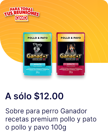 Alimento para perro Ganador recetas premium pollo y pato o pollo y pavo 100g