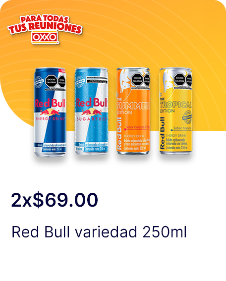 Red Bull variedad 250ml
