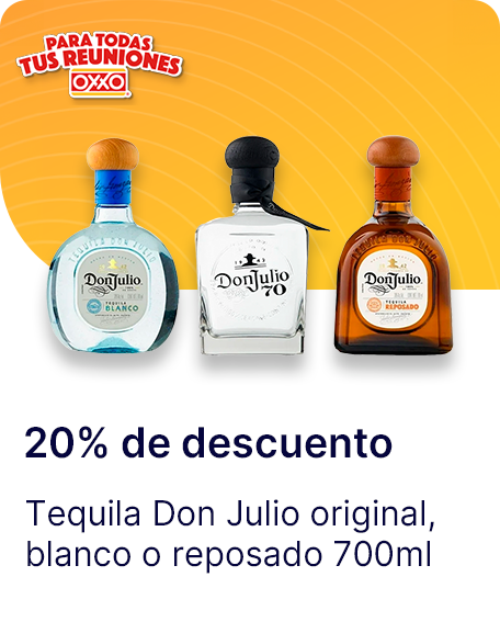 Tequila Don Julio original o blanco o reposado 700ml