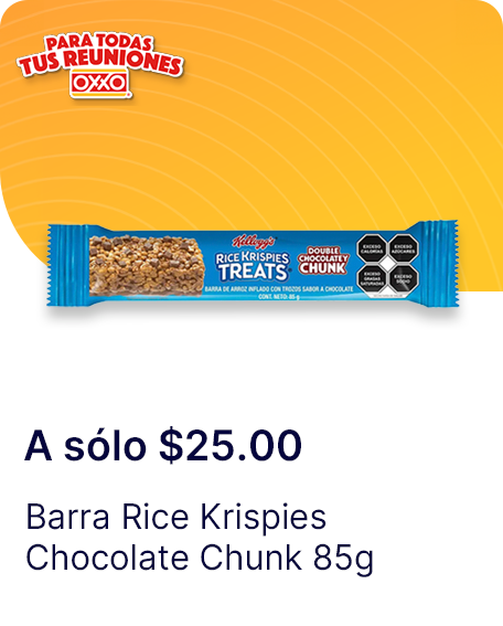 Barra Rice Krispies Chocolate Chunk 85g