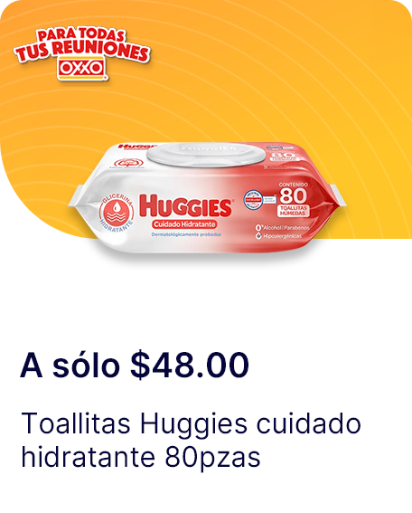 Toallitas Huggies cuidado hidratante 80pzas