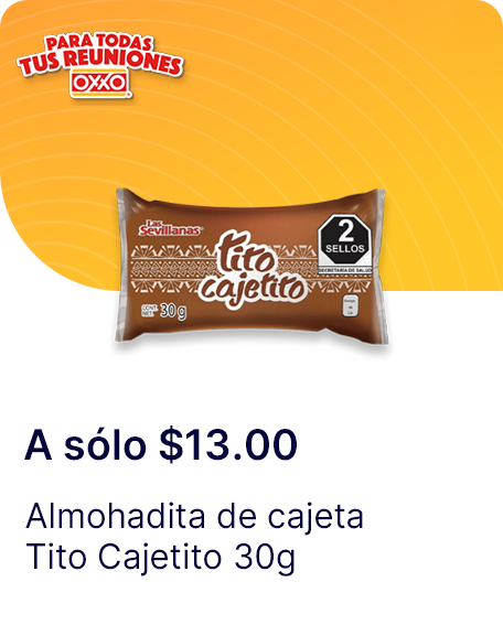 Almohadita de cajeta Tito Cajetito 30g