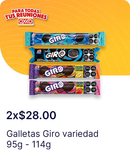 Galletas Giro variedad 95g  114g