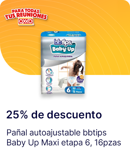 Panal autoajustable Bbtips Baby Up Maxi etapa 6 o 16pzas