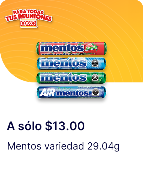 Mentos variedad 29.04g