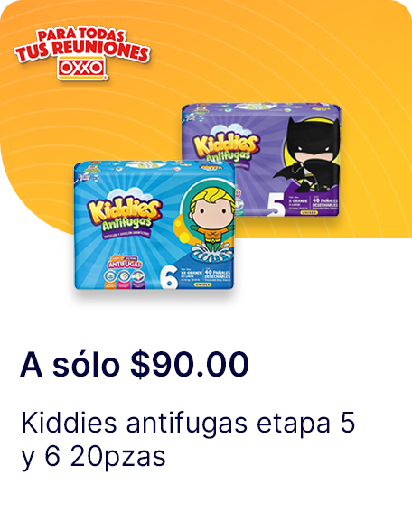 Kiddies antifugas etapa 5 y 6 20pzas