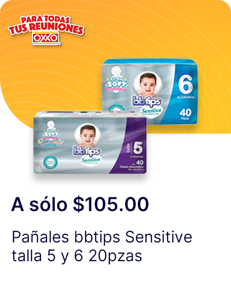 Panales Bbtips Sensitive talla 5 y 6 20pzas