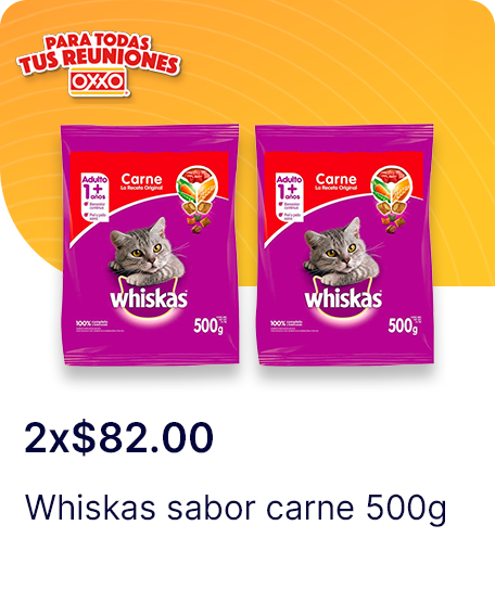 Whiskas sabor carne 500g