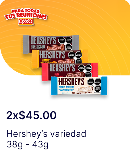 Hersheys variedad  38g  43g