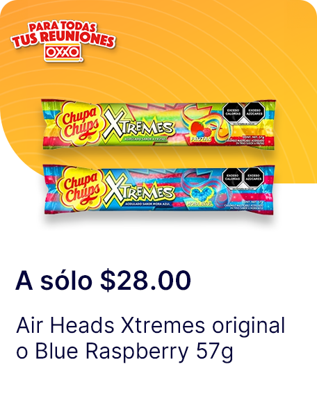 Air Heads Xtremes original o Blue Raspberry 57g