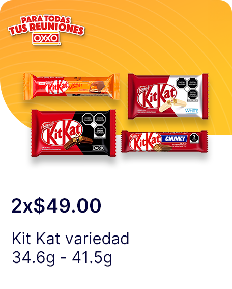 Kit Kat variedad 34.6g  41.5g