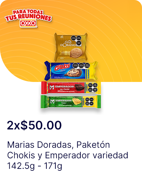 Paketon Chokis o Emperador y Marias Doradas variedad 142.5g  171g