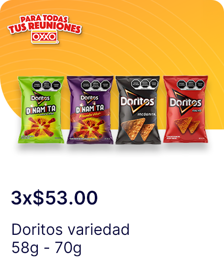 Doritos variedad 58g  70g