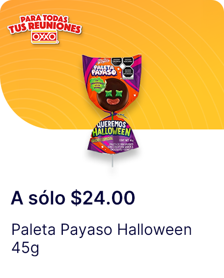 Paleta Payaso Halloween 45g
