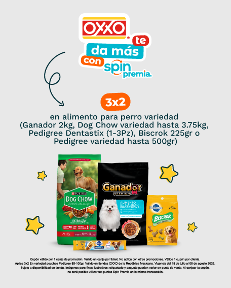 3x2  en alimento para perro