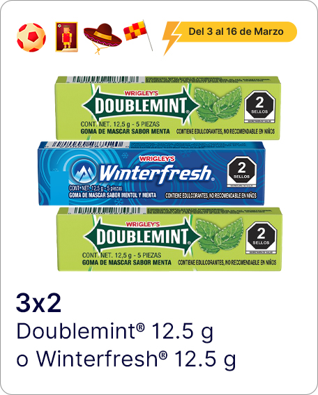 Doublemint o Winterfresh 12.5g