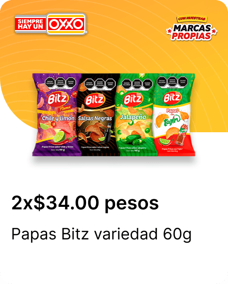 Papas Bitz variedad 60g