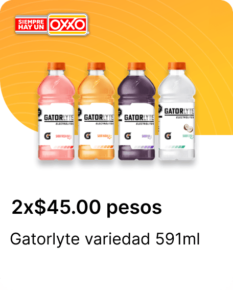 Gatorlyte variedad 591ml