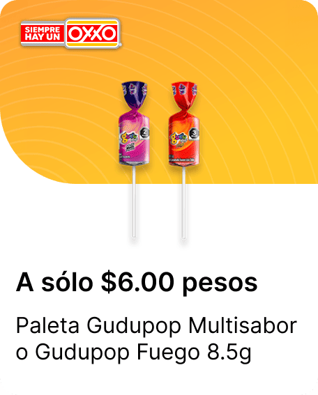 Paleta Gudupop Multisabor o Gudupop Fuego 8 5g