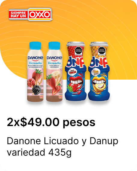 Danone Licuado y Danup variedad 435g