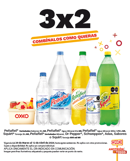 3x2 combínalos como quieras