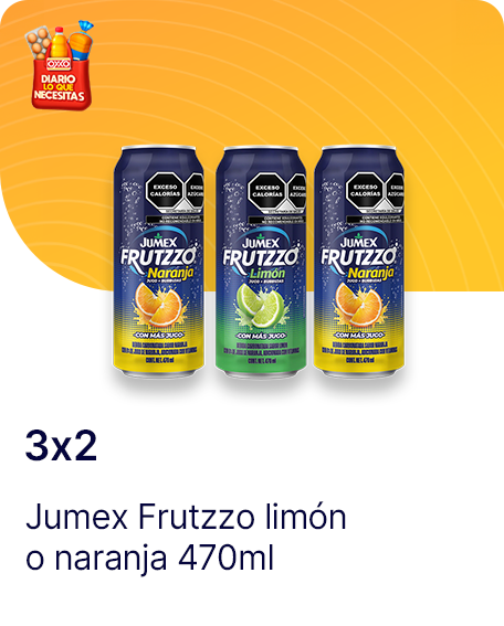 Jumex Frutzzo limón o naranja 470ml