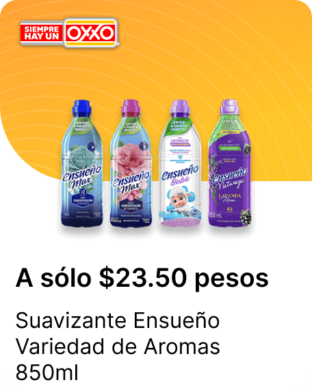Suavizante Ensueno Variedad de Aromas 850ml