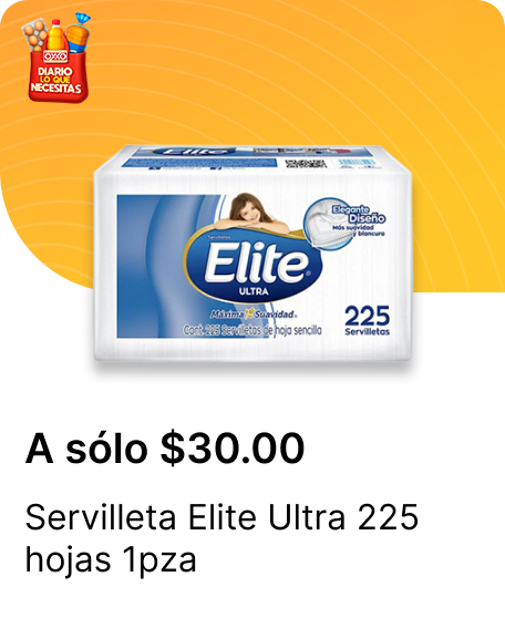 Servilleta Elite Ultra 225 hojas 1pza