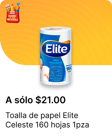 Toalla de paple Elite Celeste 160 hojas 1pza