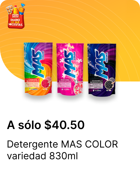 Detergente MAS variedad 830ml