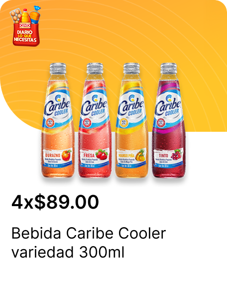 Bebida Caribe Cooler variedad 300ml
