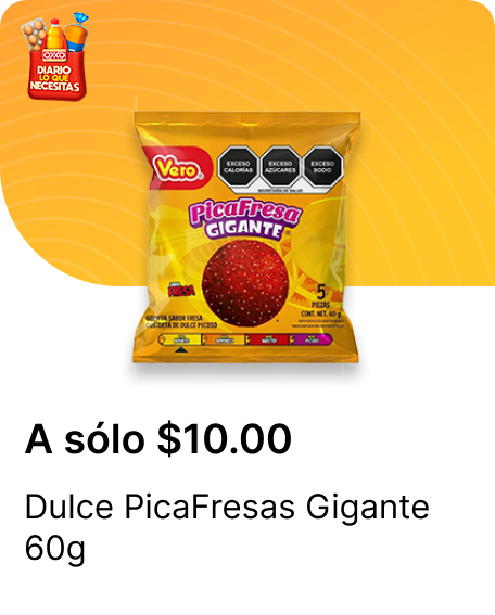 Dulce PicaFresas Gigante 60g