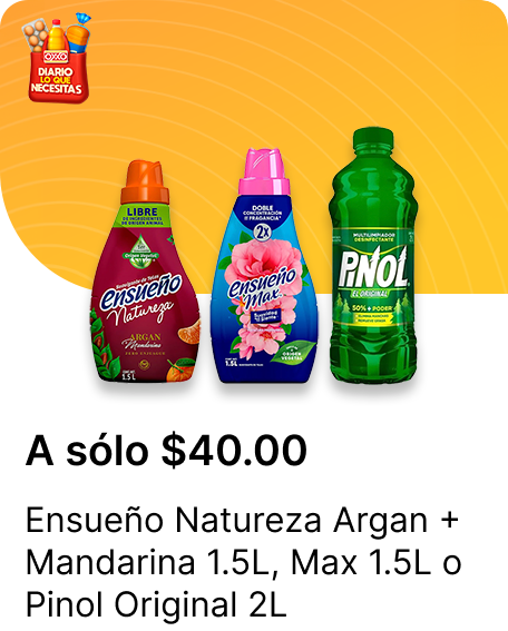 Ensueno Natureza Argan  Mandarina 1.5L o Mas 1.5L o Pinol Original 2L