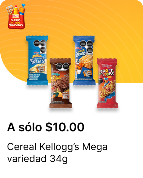 Cereal Kellogg’s Mega variedad 34g