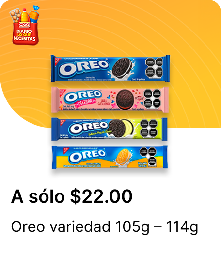 Oreo variedad 105g – 114g