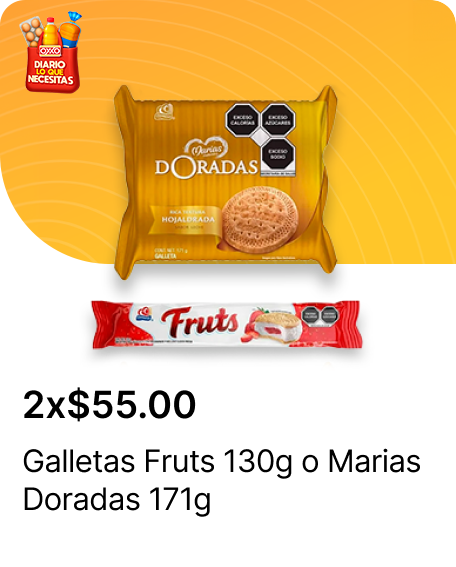 Galletas Gamesa Fruts 130g o Marias Doradas 171g