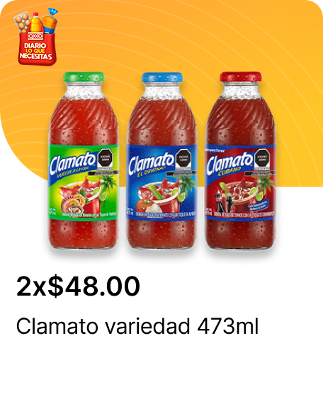 Clamato variedad 473ml
