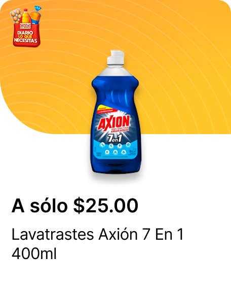 Limpiatrastes Axion 7 EN 1 400ml