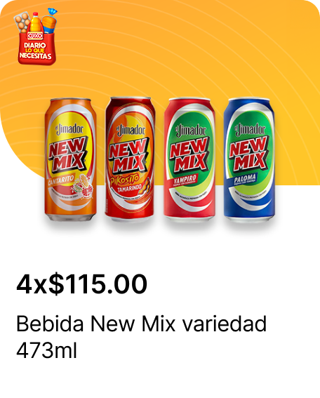 Bebida New Mix variedad 473ml