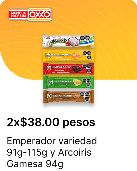 Emperador variedad 91g 115g y Arcoiris Gamesa 94g