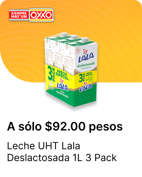Leche UHT Lala Deslactosada 1L 3 Pack