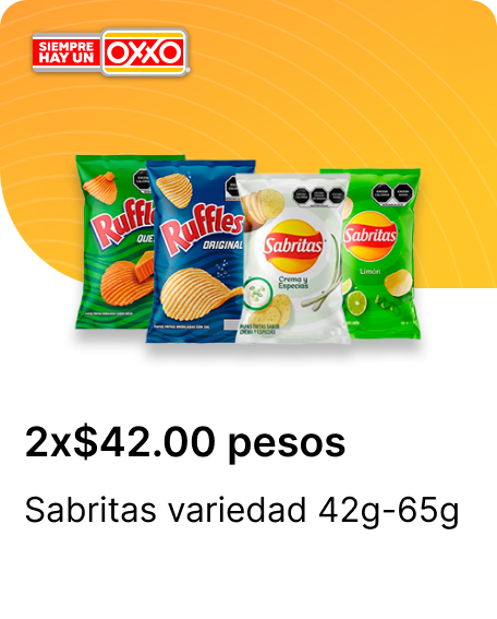 Sabritas variedad 42g 65g