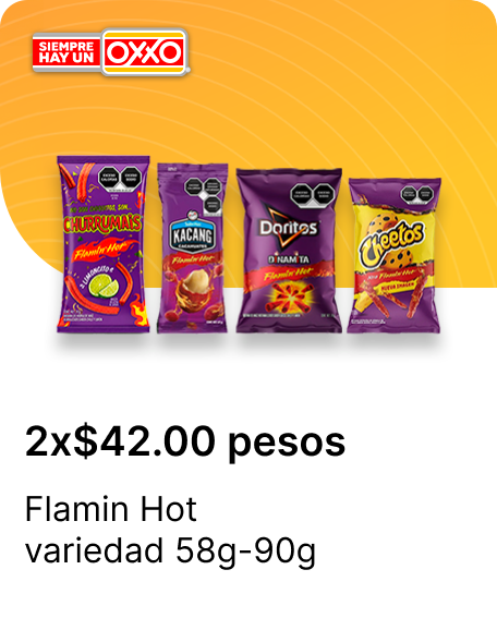 Flamin Hot variedad 58g 90g